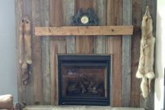 47.1  Custom Barnwood Fireplac