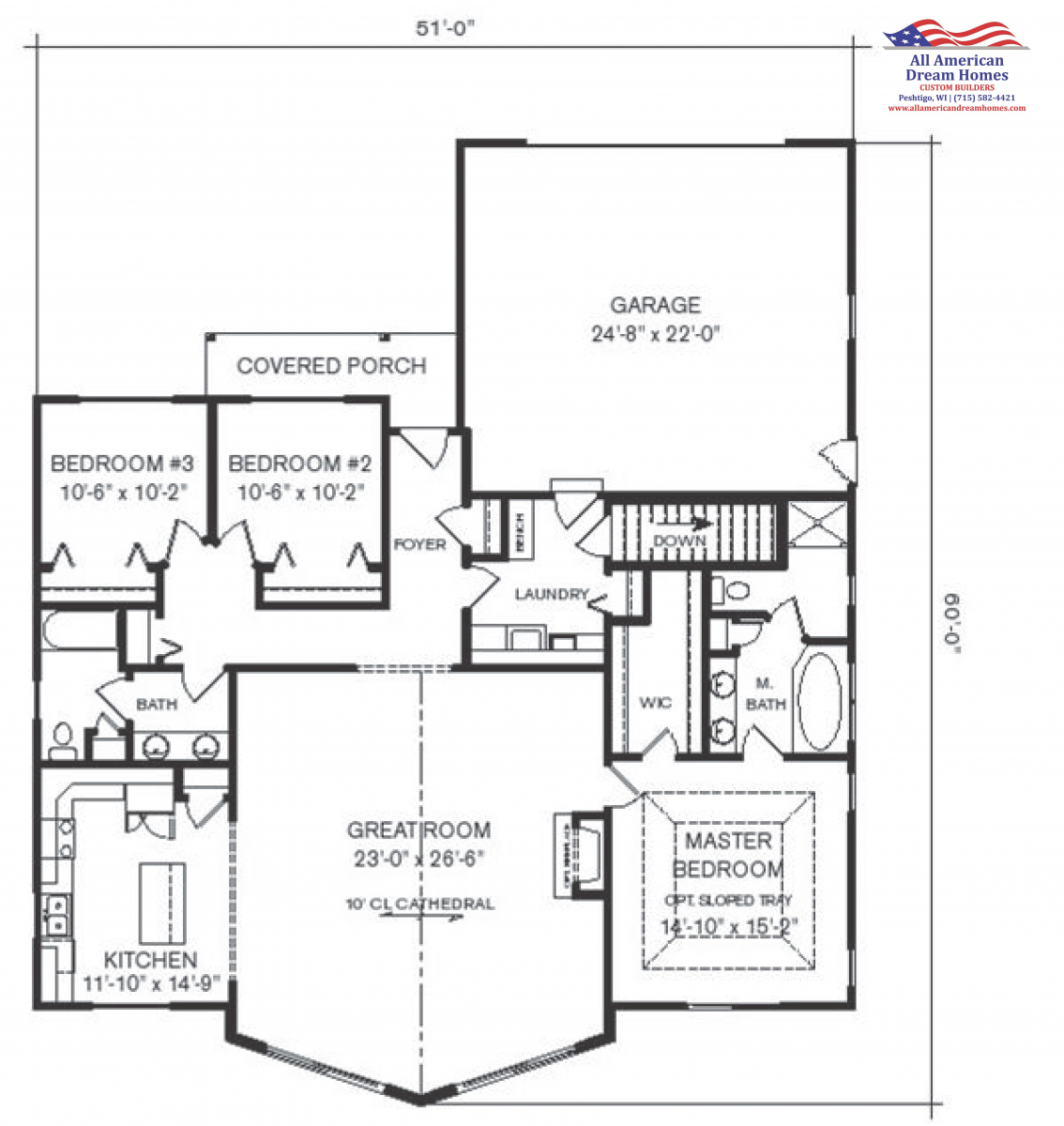 AAA-VACATION-PLANS-514-BEAR-CREEK-FLOORPLAN-1880-SQ-FT