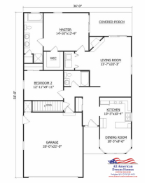 AAA-SINGLE-STORY-RANCH-116-DAYTONA-FLOORPLAN-1289-SQ-FT