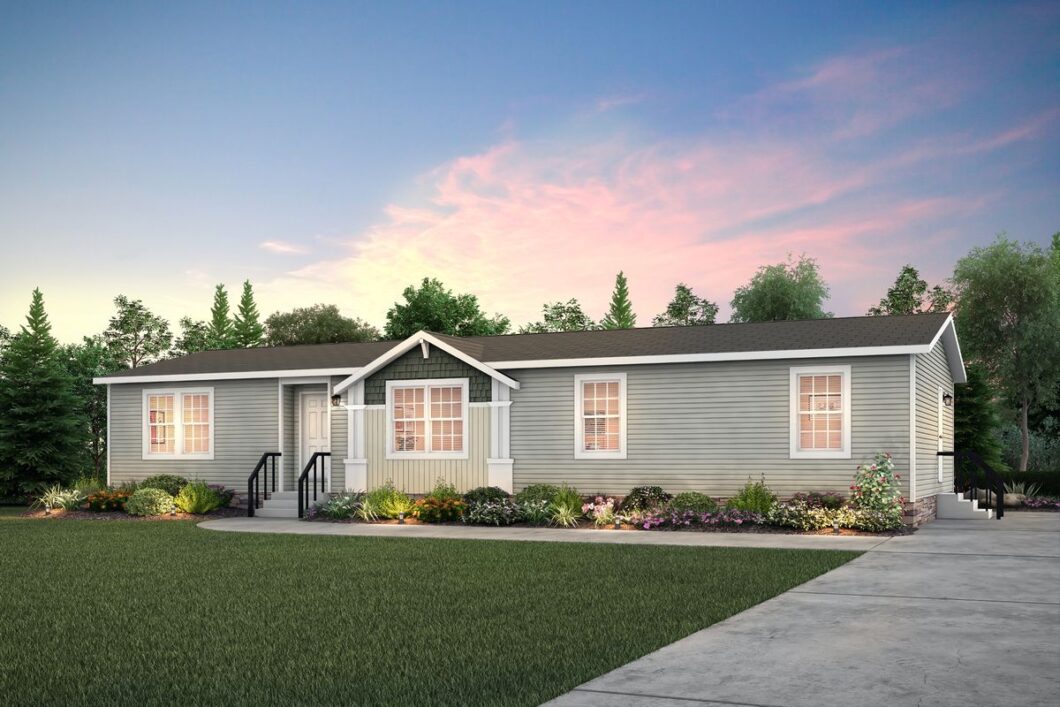 AAC-RESIDENCE SECTIONAL-FIELD POINT 6428-MS030 SECT ELEVATION - All American Dream Homes AAC-RESIDENCE SECTIONAL-FIELD POINT 6428-MS030 SECT ELEVATION | AADH