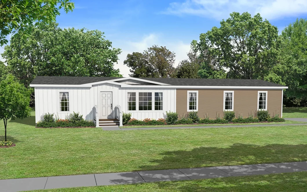 AAR-ADVANTAGE 2872-243 EXTERIOR ELEVATION - All American Dream Homes AAR-ADVANTAGE 2872-243 EXTERIOR ELEVATION | AADH
