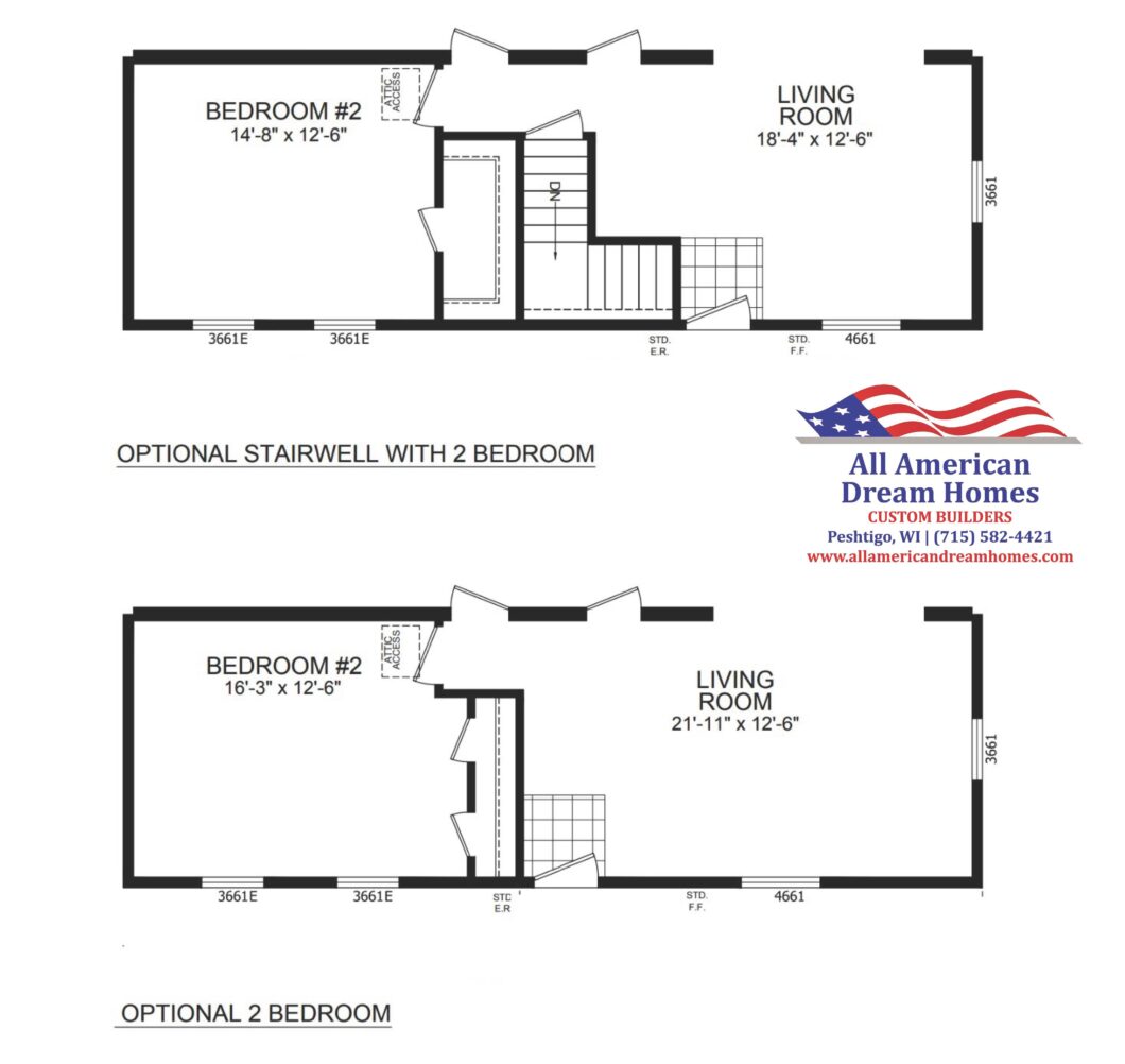 AAR-MOD- 2846 201 APPLETON OPTIONAL - All American Dream Homes AAR-MOD- 2846 201 APPLETON OPTIONAL | AADH