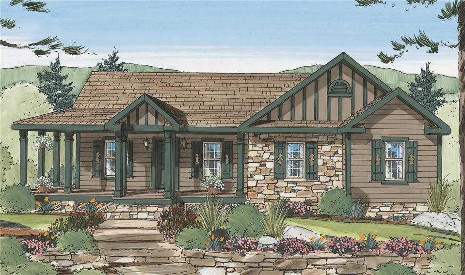 AARC-BENCHMARK-BERKSHIRE II ELEVATION - All American Dream Homes AARC-BENCHMARK-BERKSHIRE II ELEVATION | AADH