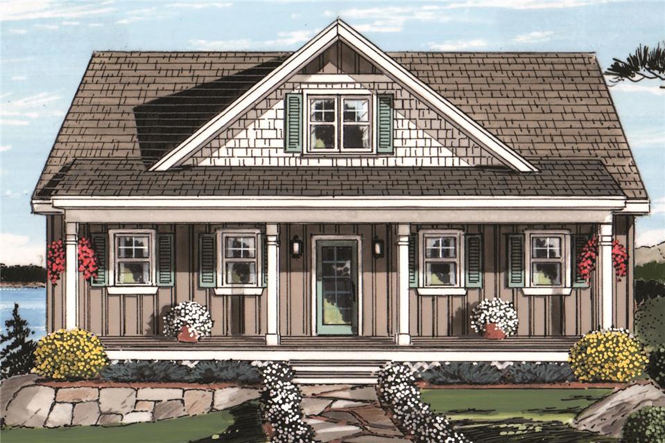 AARC-BENCHMARK-OSWEGO COTTAGE II EXTERIOR - - All American Dream Homes AARC-BENCHMARK-OSWEGO COTTAGE II EXTERIOR - | AADH