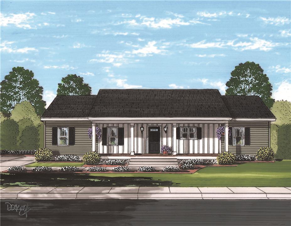 AARC-HOMESTEAD-Elberta- Exterior - All American Dream Homes AARC-HOMESTEAD-Elberta- Exterior | AADH