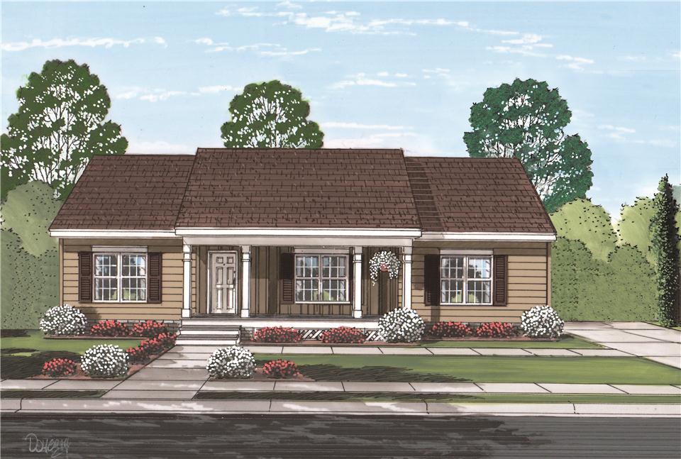 AARC-HOMESTEAD-Shelbyville- Exterior - All American Dream Homes AARC-HOMESTEAD-Shelbyville- Exterior | AADH