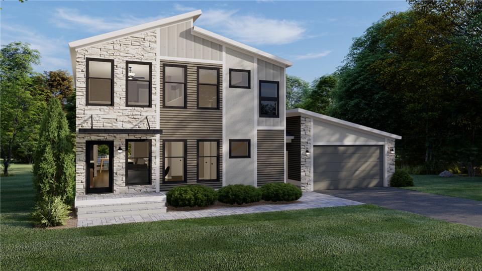 AARC-MODERN-ARIES TWO STORY ELEVATION  | AADH