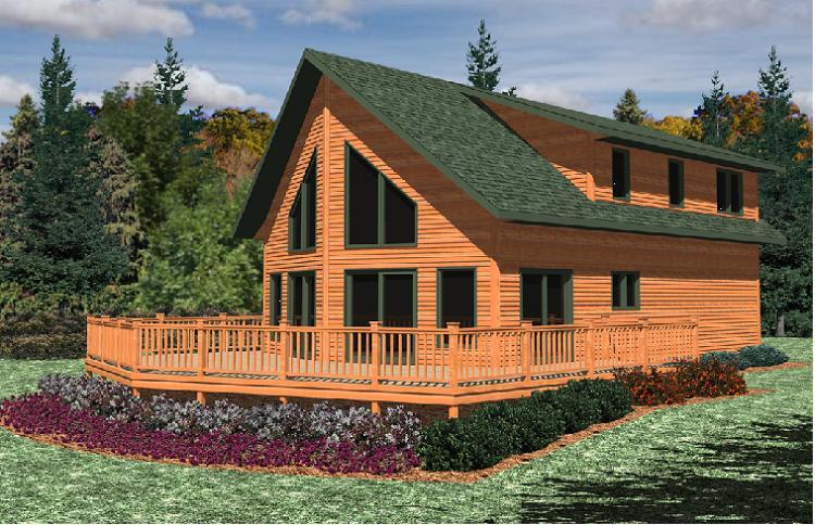 AAA-VACATION-PLANS-509-CRYSTAL-RIVER-EXTERIOR-ELEVATION - All American Dream Homes AAA-VACATION-PLANS-509-CRYSTAL-RIVER-EXTERIOR-ELEVATION | AADH