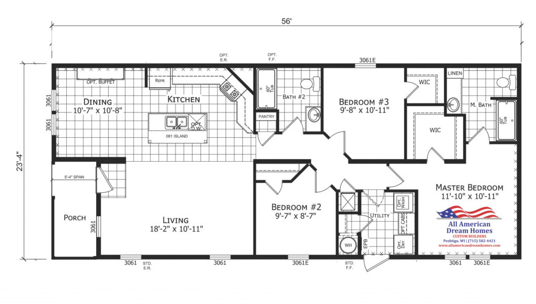AAR-LIFESTYLE-2460-203 - All American Dream Homes AAR-LIFESTYLE-2460-203 | AADH