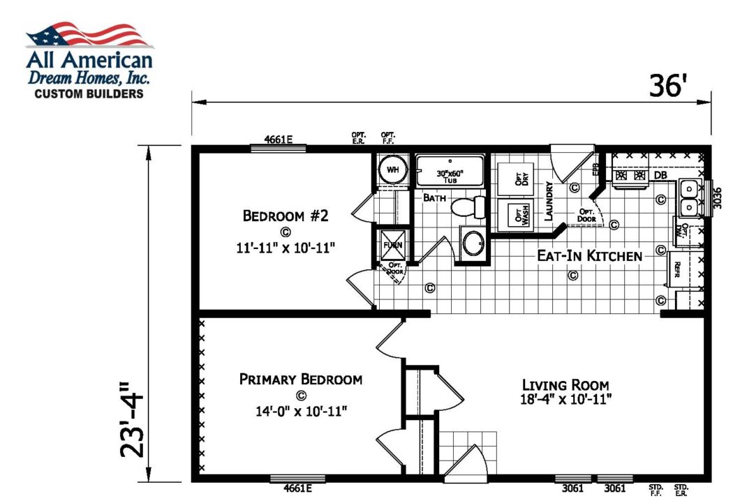 Casper 36′ All American Dream Homes