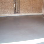 24. Poured Garage Floor