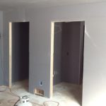 32.  Electric is all roughed in and the drywall is almost ready to plaster