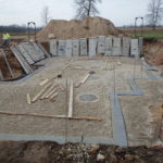 4.  Footings Poured for Home