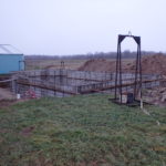 5. Wall Forms are being installed by AADH