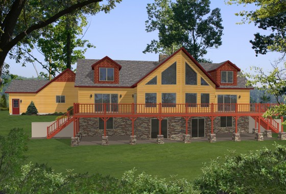 Alpine Villa Ext Back
