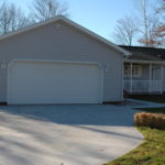 Attached Front Loading  Car Garage