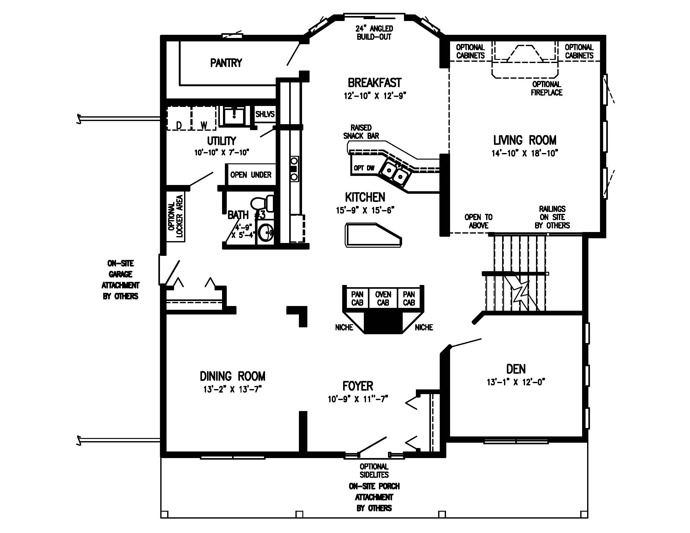Orchard Hills 1st Floor Plan