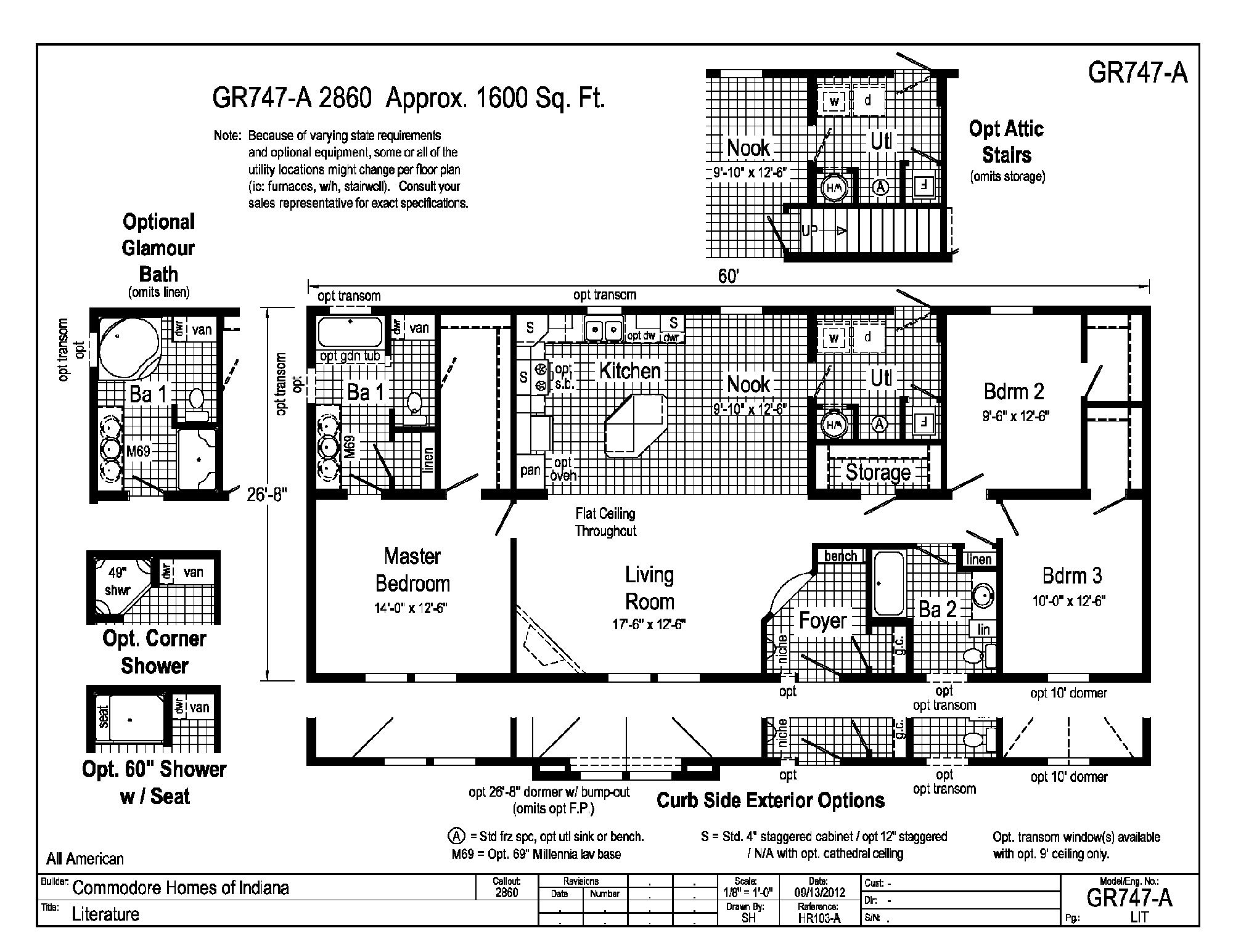 Washington Haven Stk 329 Layout Optional Floor Plans All